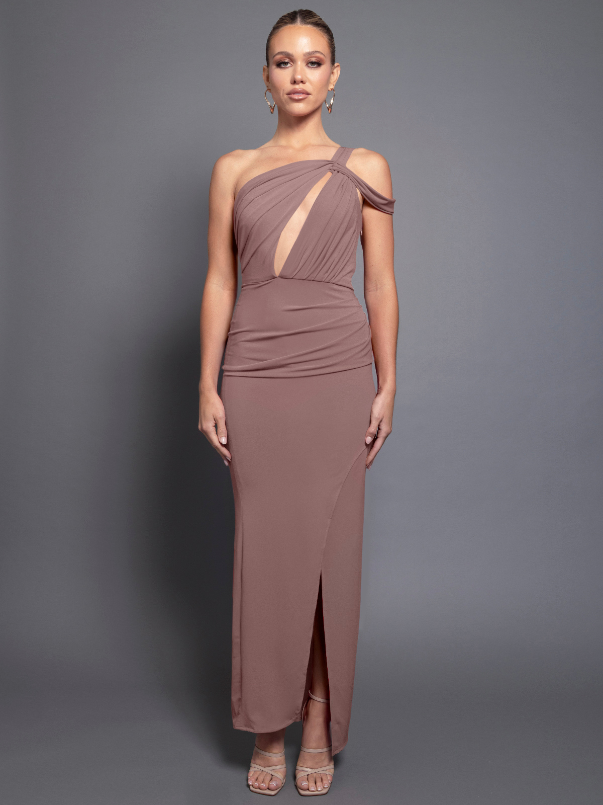 barbara-mocha-formal-dress-front by Pia Gladys Perey