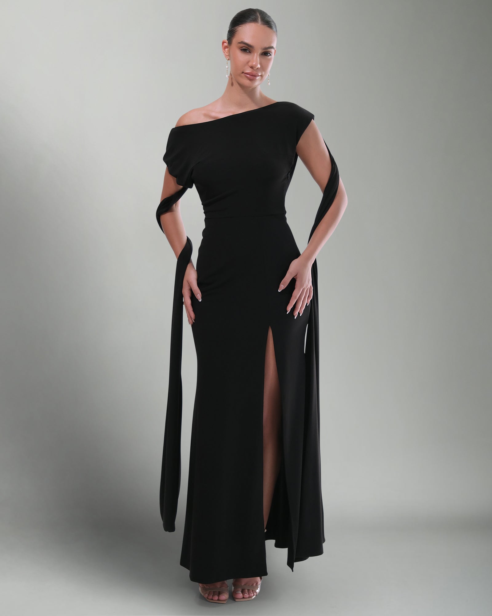 blaire-black-formal-dress-front-1 by Pia Gladys Perey