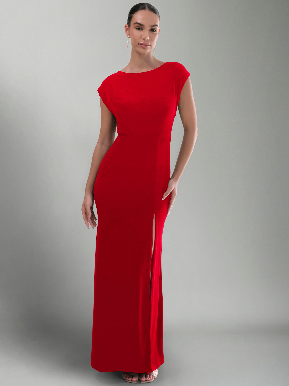 blaire-red-formal-dress-front by Pia Gladys Perey