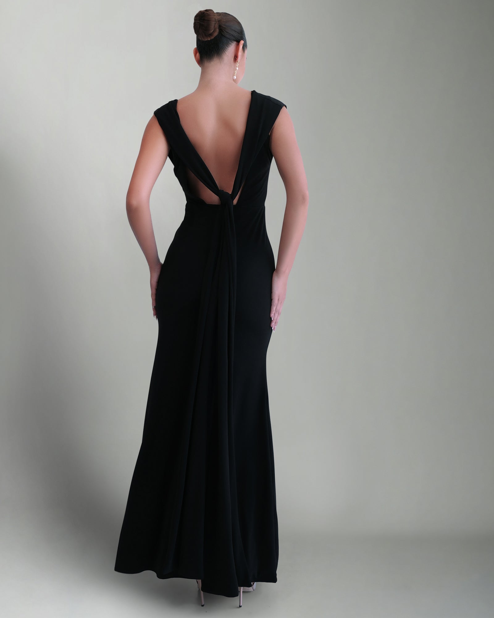 blossom-black-formal-dress-back-2 by Pia Gladys Perey
