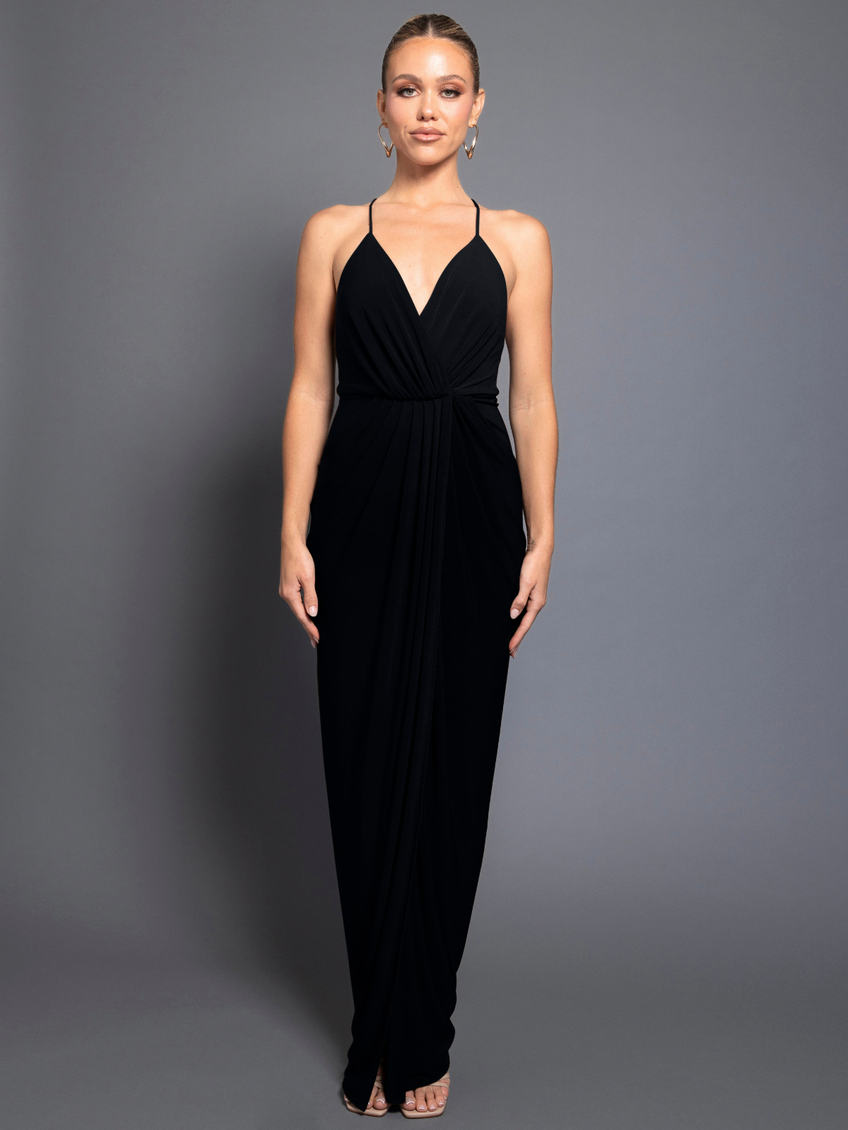 daphne-black-formal-dress-front by Pia Gladys Perey
