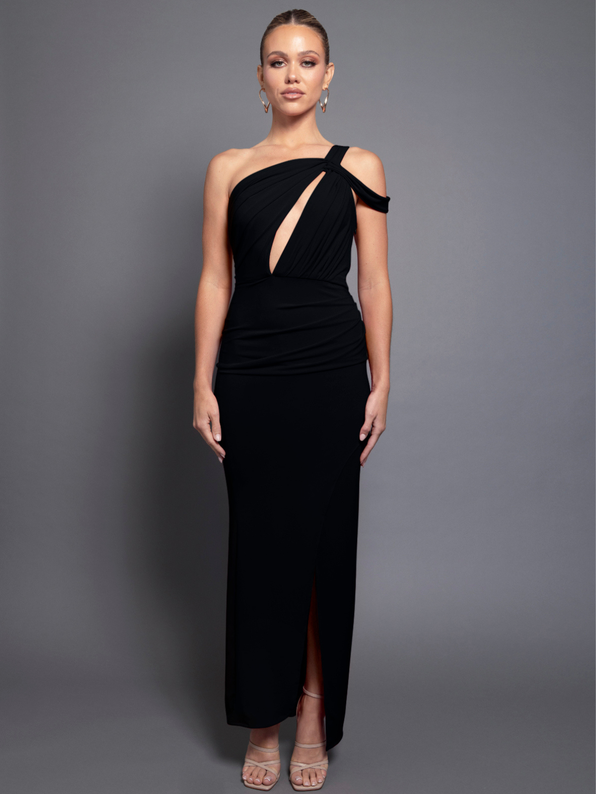 barbara-black-formal-dress-front by Pia Gladys Perey