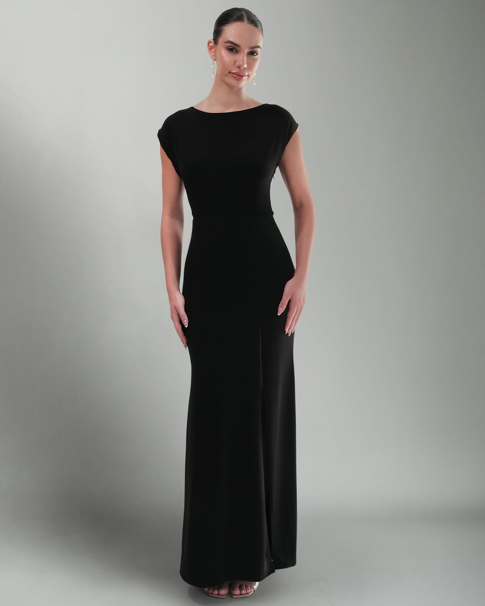 blaire-black-formal-dress-front-2 by Pia Gladys Perey