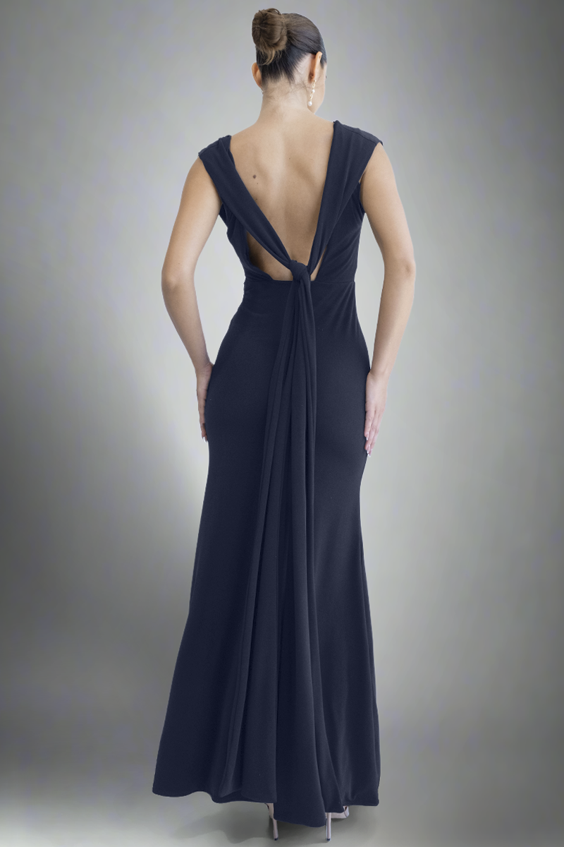 blossom-navy-formal-dress-back by Pia Gladys Perey