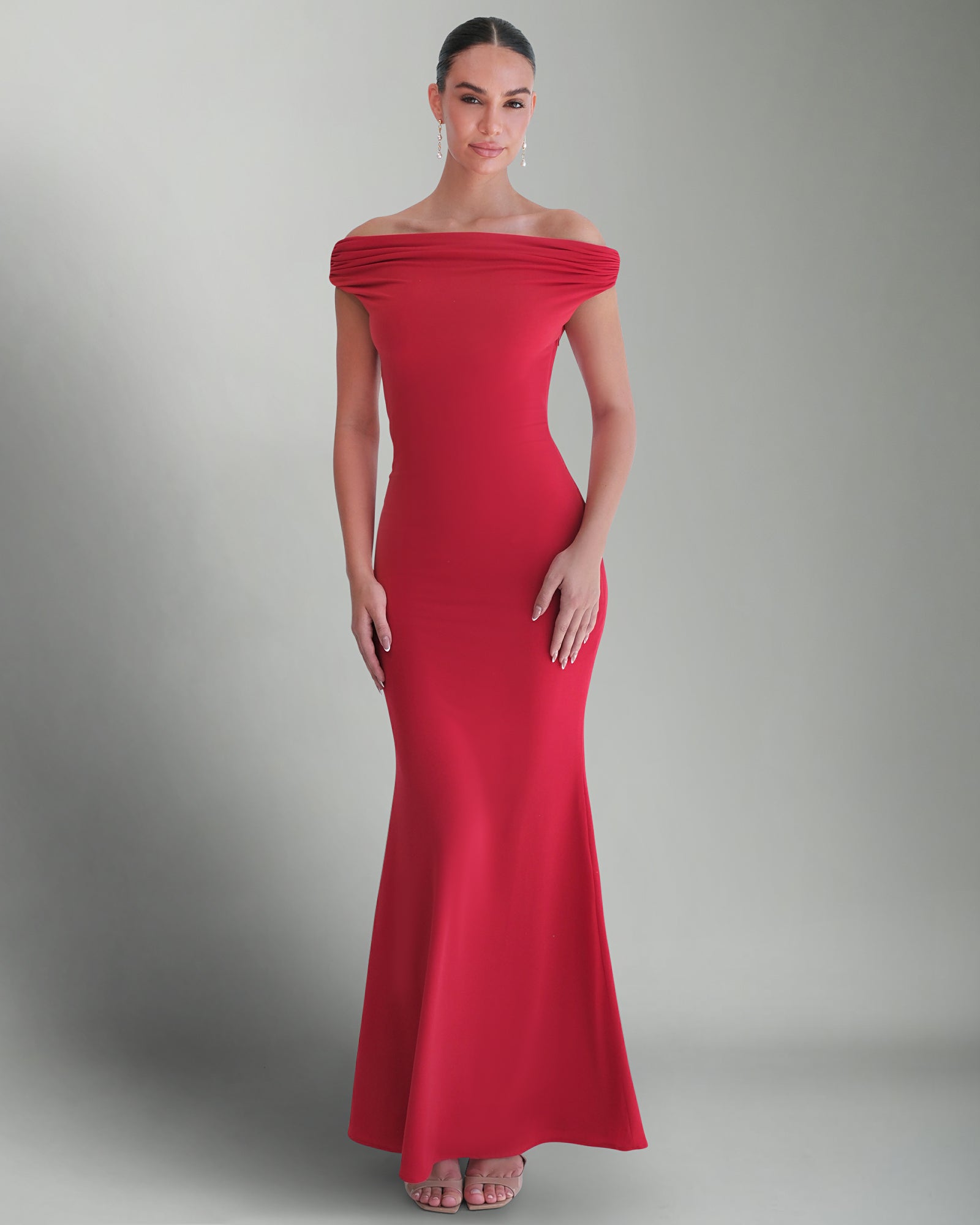 bobbie-red-formal-dress-front by Pia Gladys Perey