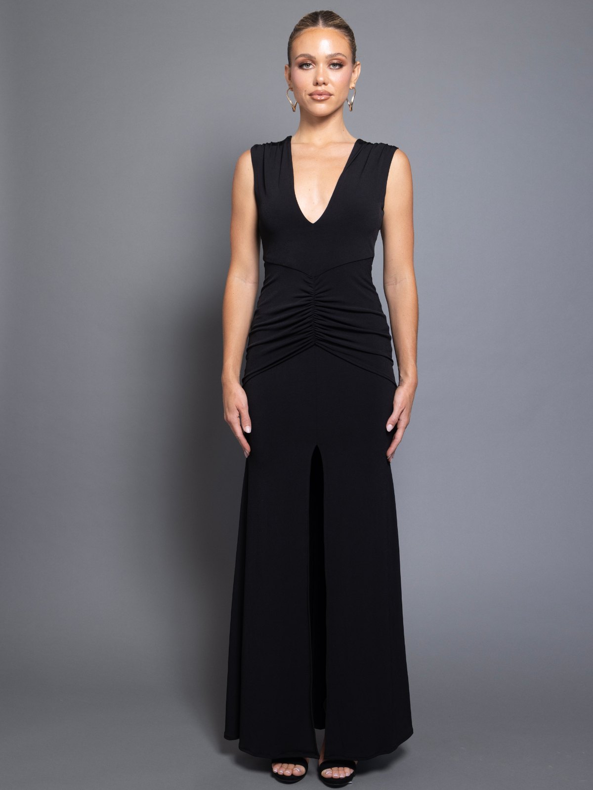 jane-black-formal-dress-front-2 by Pia Gladys Perey