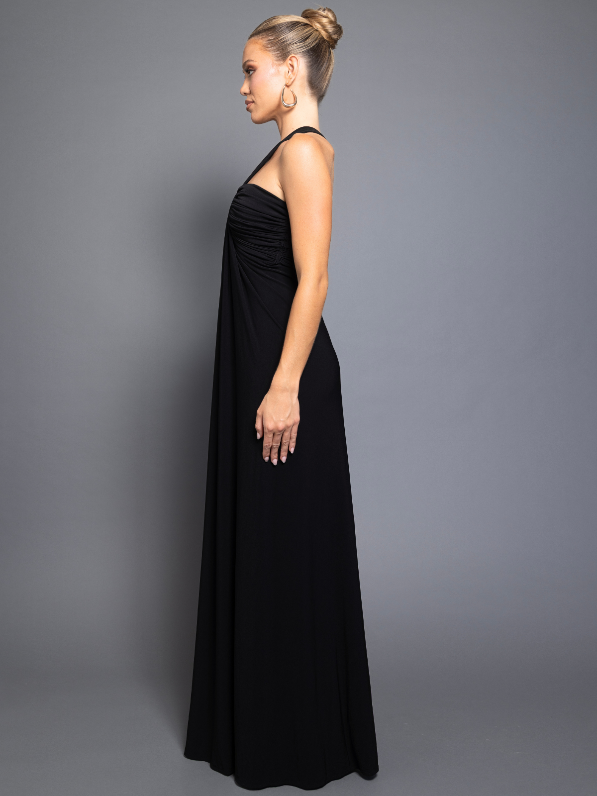 savina-black-formal-dress-side-left by Pia Gladys Perey